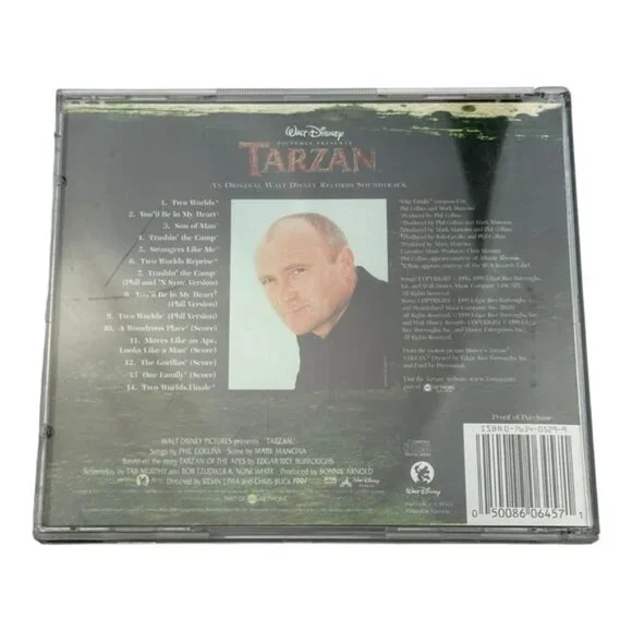 Disneys Tarzan Original Soundtrack by Various Artists CD 1999 - Picture 5 of 7